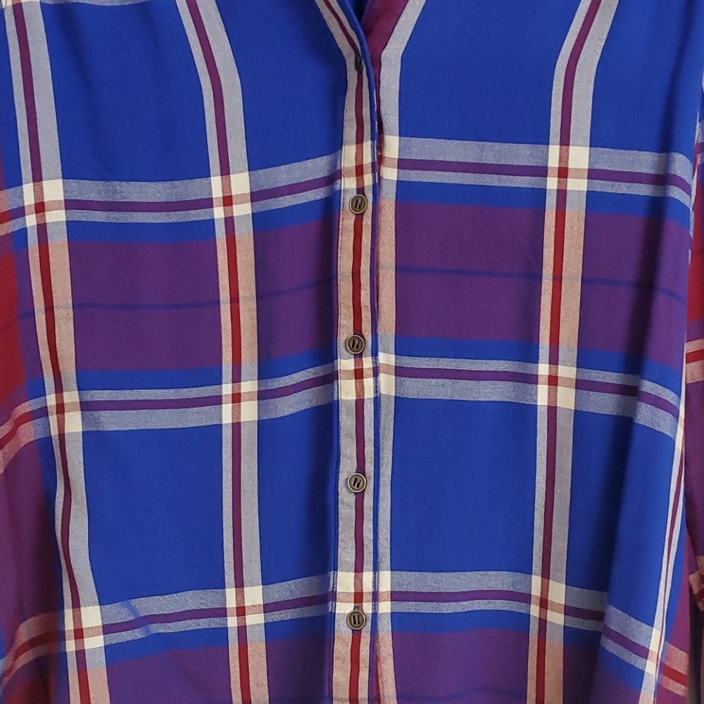 Classic Vibrant Blue Soft Flannel Printed Shirt